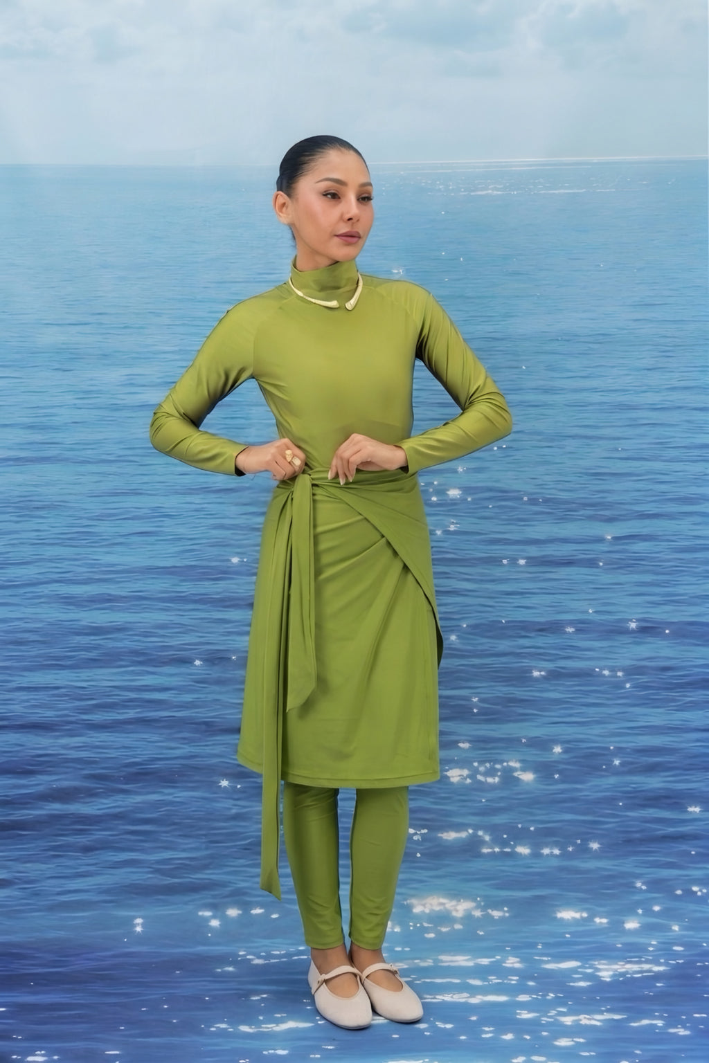 Ombre olive