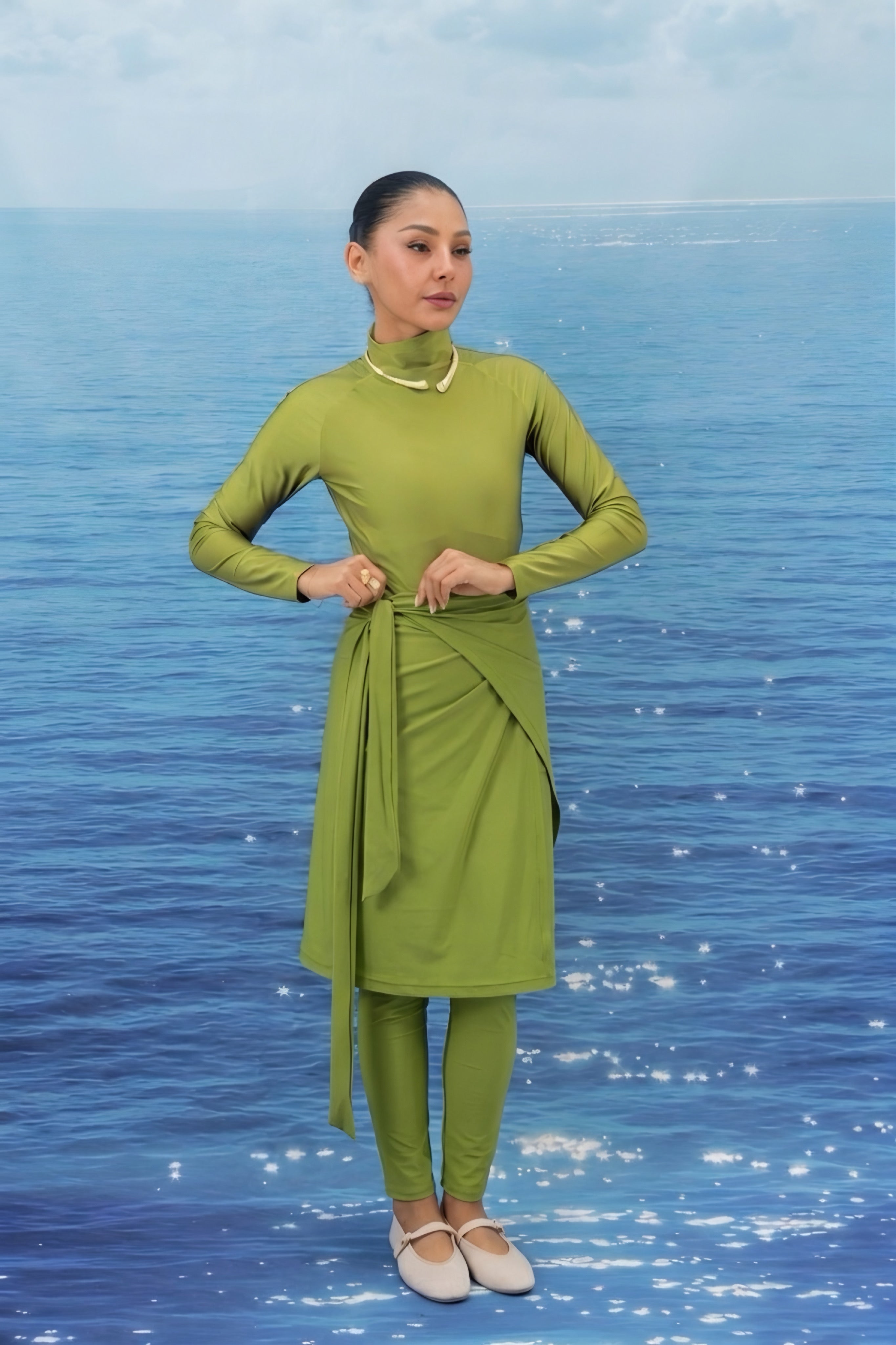 Ombre olive